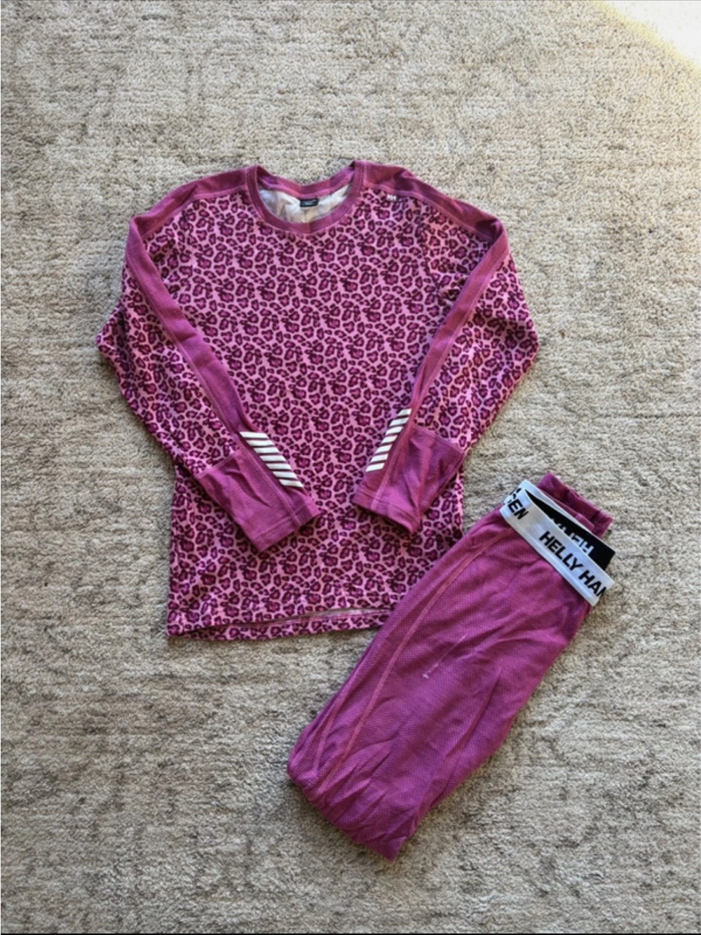 Helly Hansen Junior LIFA Merino Midweight wool base layer Set